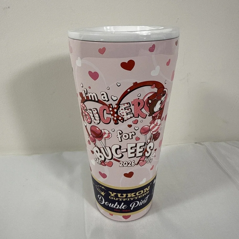 Buc-ee's‎ VALENTINE'S DAY 2026 Double Pint 32 Oz Tumbler Bucees Buc-ees